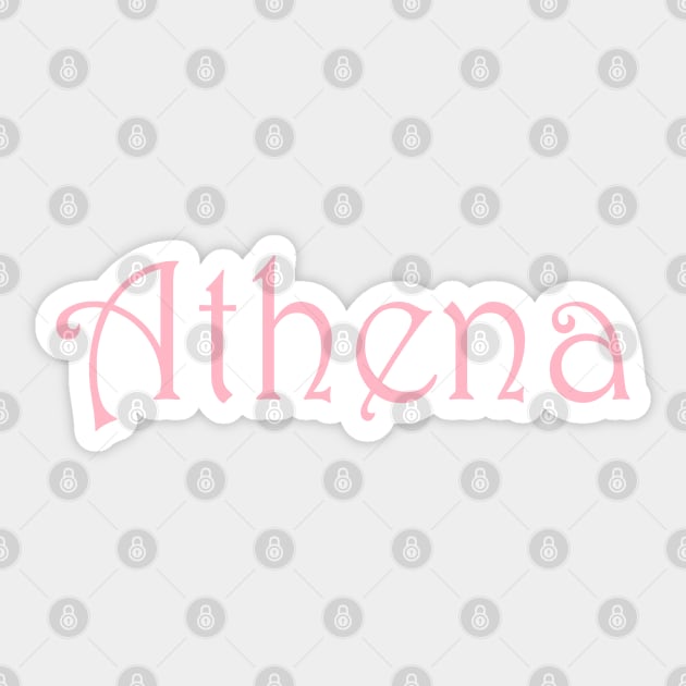 Athena design Sticker by DuckieN